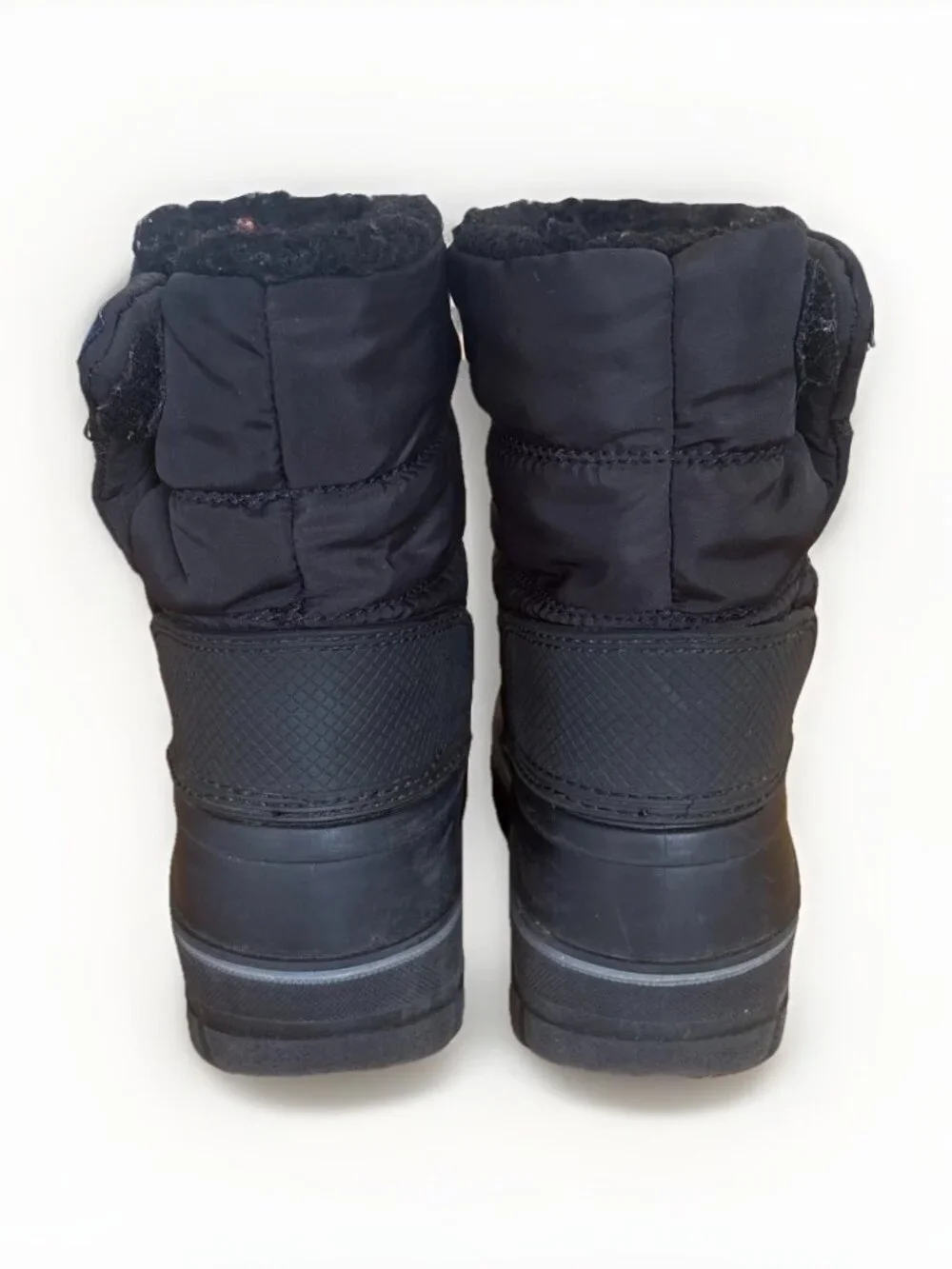 Lands' End Kids Frost Insulated Waterproof Snow Boots Black - SIZE 11